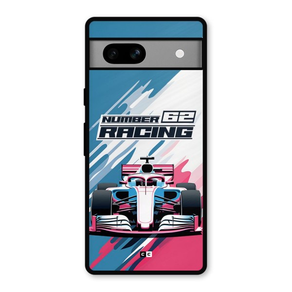 Motor Racing Metal Back Case for Google Pixel 7a