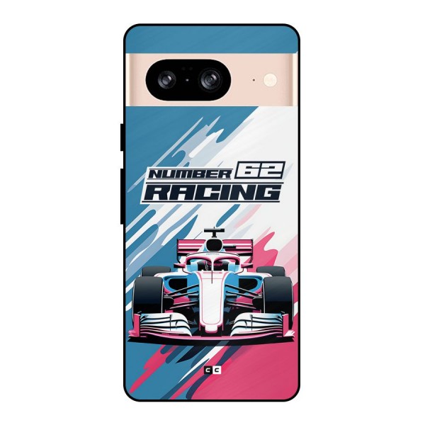 Motor Racing Metal Back Case for Google Pixel 8