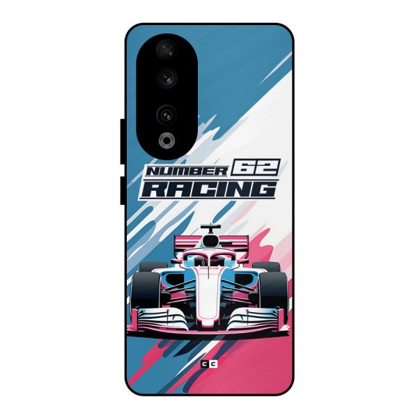 Motor Racing Metal Back Case for Honor 90