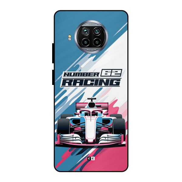 Motor Racing Metal Back Case for Mi 10i