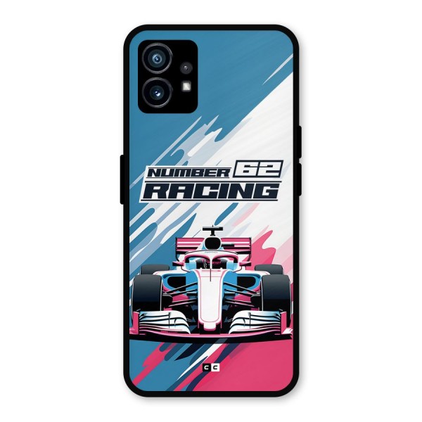 Motor Racing Metal Back Case for Nothing Phone 1