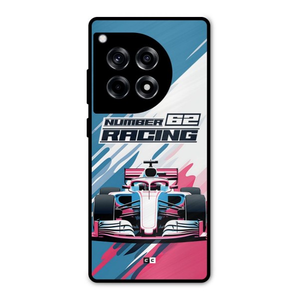 Motor Racing Metal Back Case for OnePlus 12R