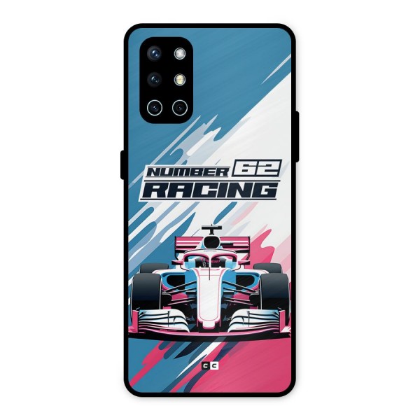 Motor Racing Metal Back Case for OnePlus 9R