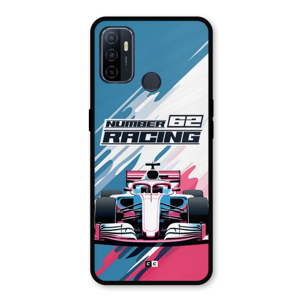 Motor Racing Metal Back Case for Oppo A53