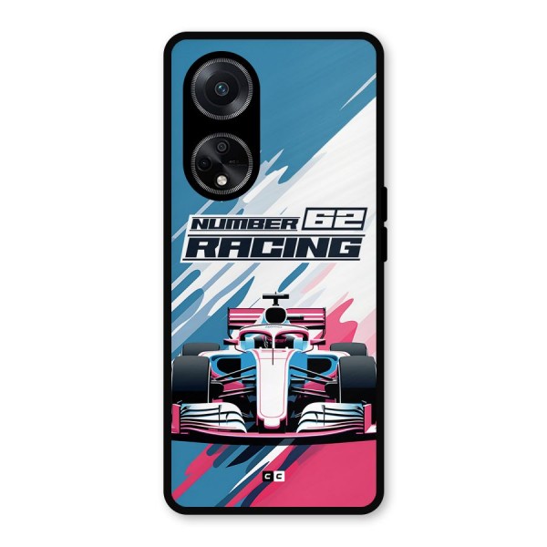 Motor Racing Metal Back Case for Oppo F23