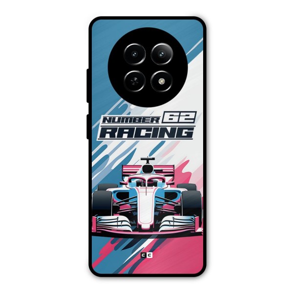 Motor Racing Metal Back Case for Realme 12 5G