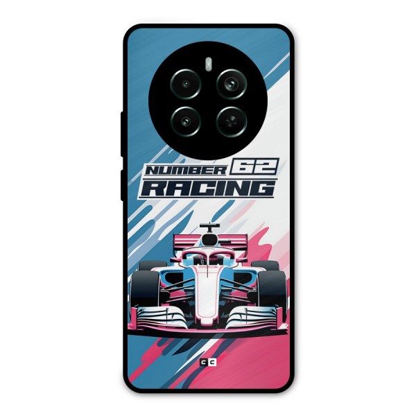 Motor Racing Metal Back Case for Realme 12 Plus