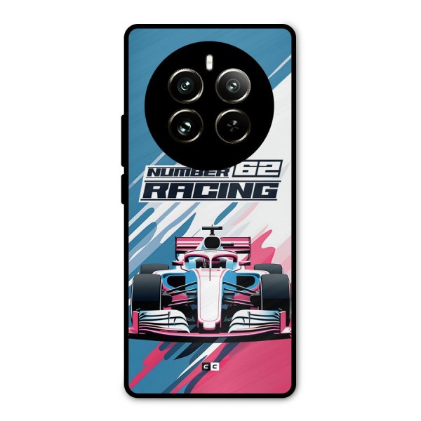 Motor Racing Metal Back Case for Realme 12 Pro