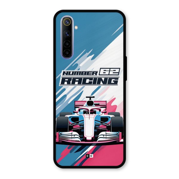 Motor Racing Metal Back Case for Realme 6