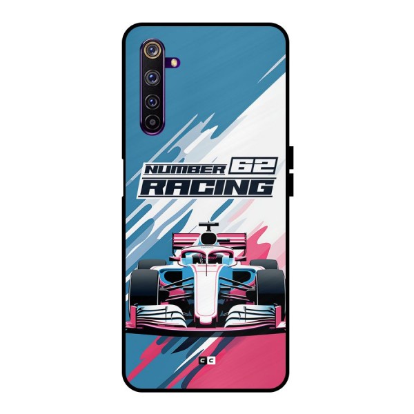 Motor Racing Metal Back Case for Realme 6 Pro