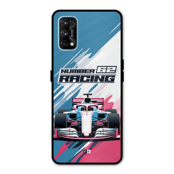 Motor Racing Metal Back Case for Realme 7 Pro