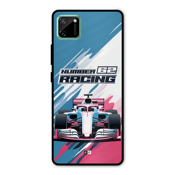 Motor Racing Metal Back Case for Realme C11