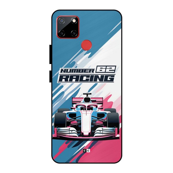 Motor Racing Metal Back Case for Realme C12