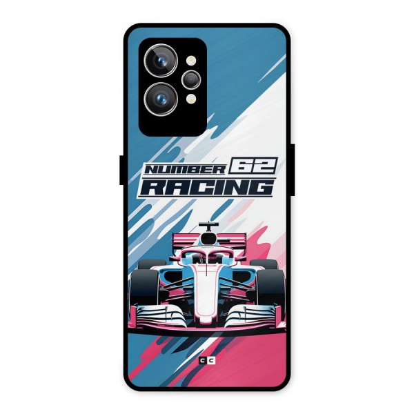 Motor Racing Metal Back Case for Realme GT2 Pro