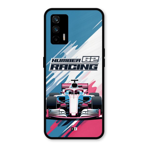 Motor Racing Metal Back Case for Realme GT 5G