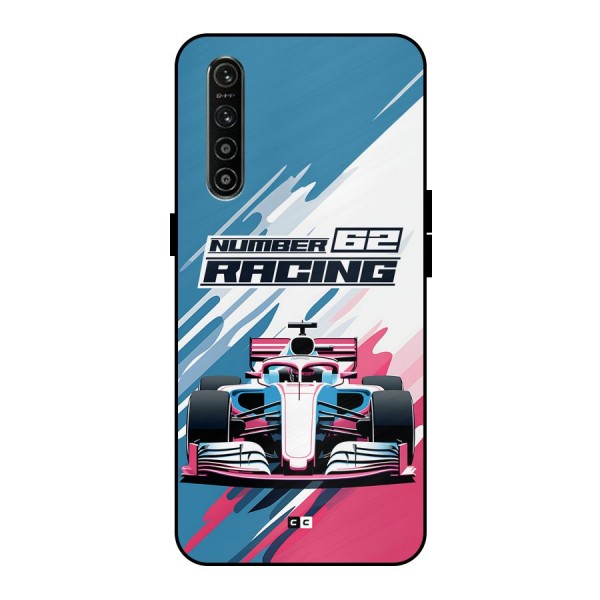 Motor Racing Metal Back Case for Realme XT