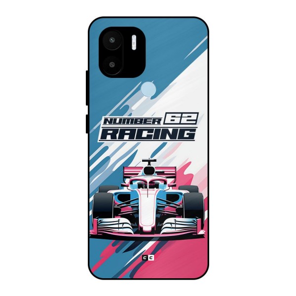 Motor Racing Metal Back Case for Redmi A1 Plus