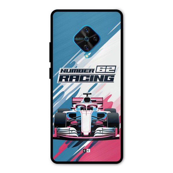 Motor Racing Metal Back Case for Vivo S1 Pro