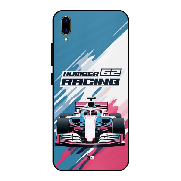 Motor Racing Metal Back Case for Vivo V11 Pro