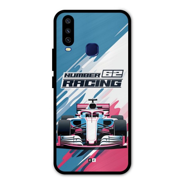 Motor Racing Metal Back Case for Vivo V17