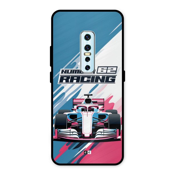 Motor Racing Metal Back Case for Vivo V17 Pro