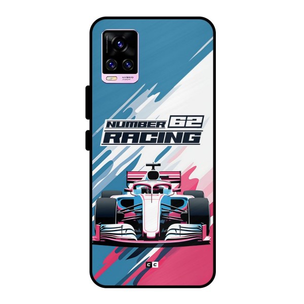 Motor Racing Metal Back Case for Vivo V20 Pro