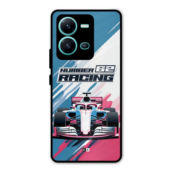 Motor Racing Metal Back Case for Vivo V25