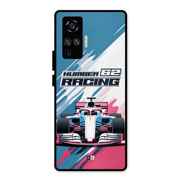 Motor Racing Metal Back Case for Vivo X50 Pro