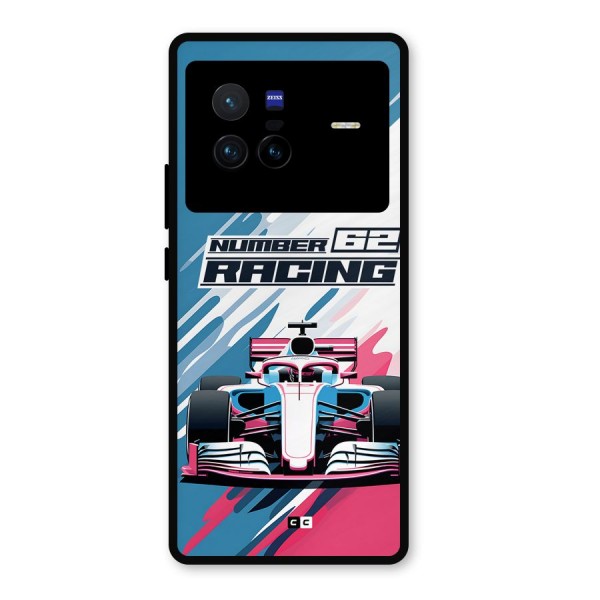 Motor Racing Metal Back Case for Vivo X80