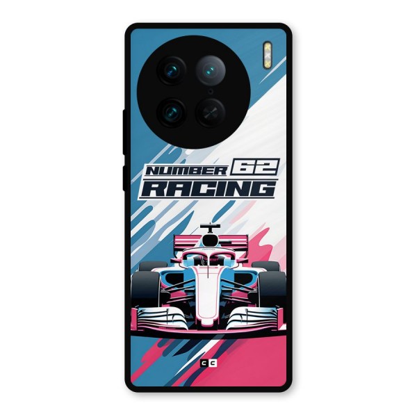 Motor Racing Metal Back Case for Vivo X90 Pro