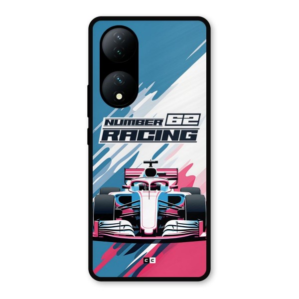 Motor Racing Metal Back Case for Vivo Y100