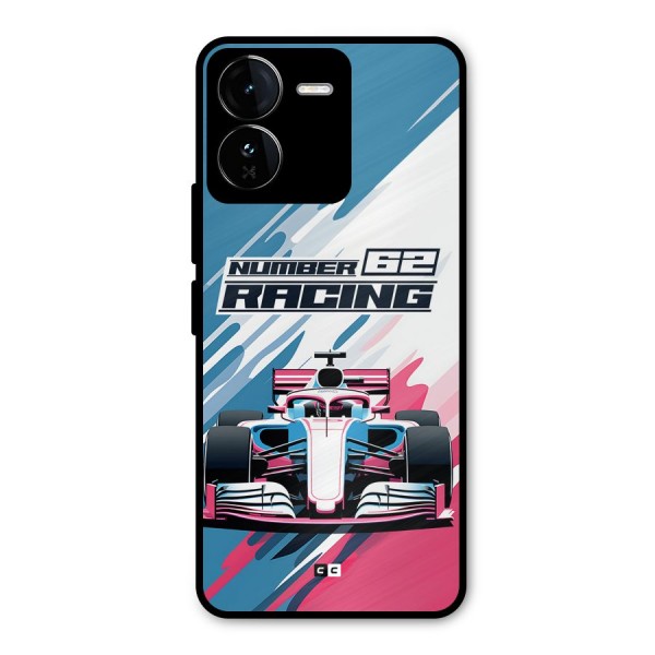 Motor Racing Metal Back Case for iQOO Z9