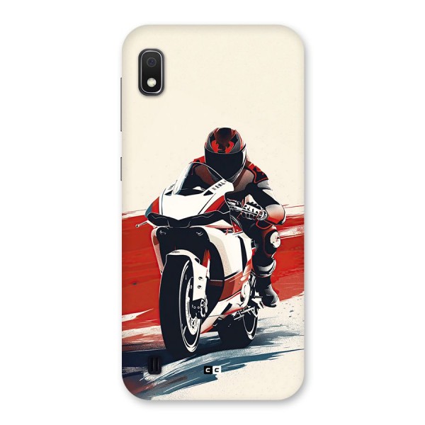 Motosport Rider Back Case for Galaxy A10