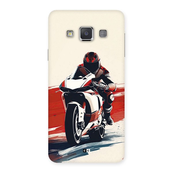 Motosport Rider Back Case for Galaxy A3