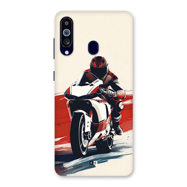 Motosport Rider Back Case for Galaxy A60