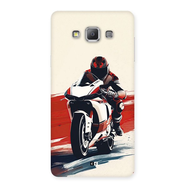 Motosport Rider Back Case for Galaxy A7