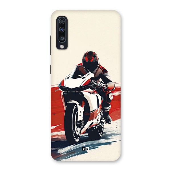 Motosport Rider Back Case for Galaxy A70