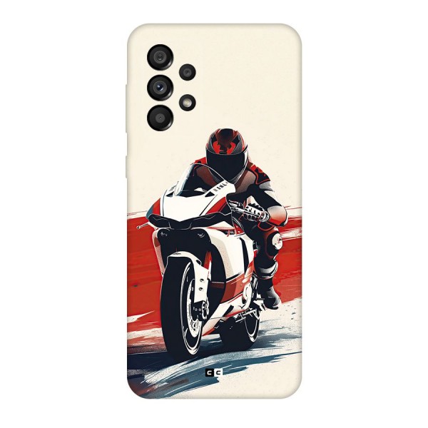 Motosport Rider Back Case for Galaxy A73 5G