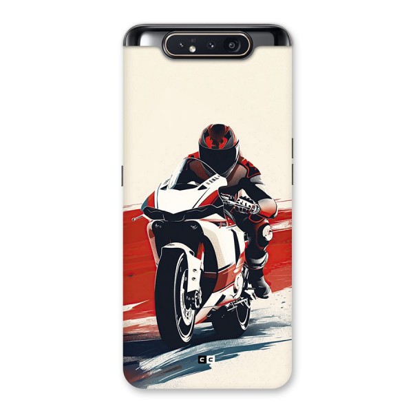 Motosport Rider Back Case for Galaxy A80