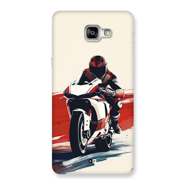 Motosport Rider Back Case for Galaxy A9