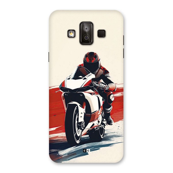 Motosport Rider Back Case for Galaxy J7 Duo