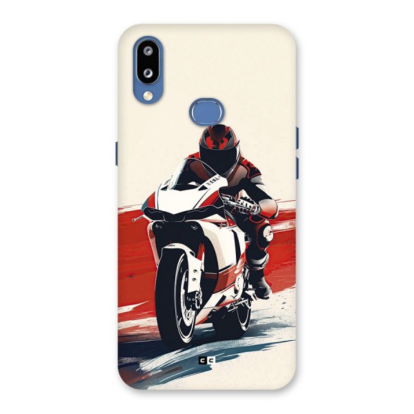 Motosport Rider Back Case for Galaxy M01s