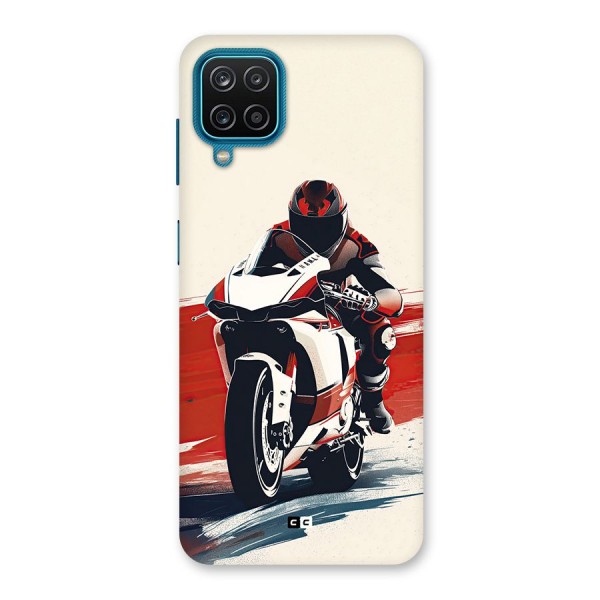 Motosport Rider Back Case for Galaxy M12