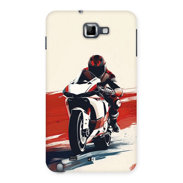 Motosport Rider Back Case for Galaxy Note