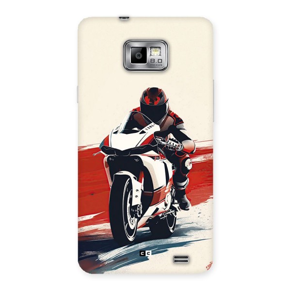 Motosport Rider Back Case for Galaxy S2