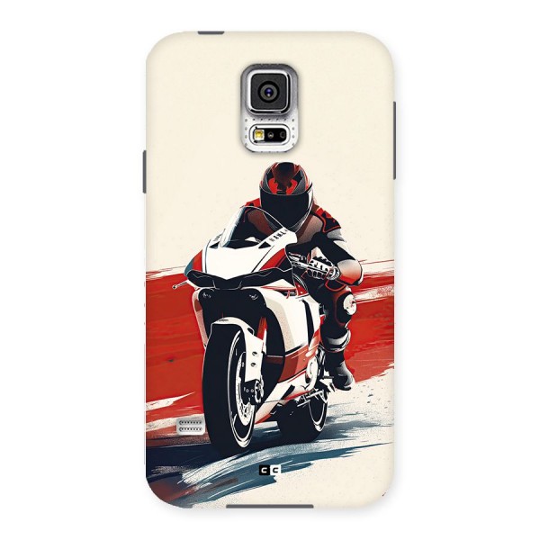 Motosport Rider Back Case for Galaxy S5