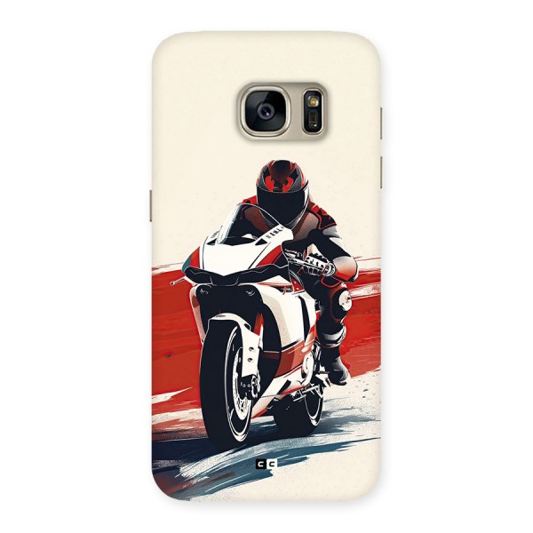 Motosport Rider Back Case for Galaxy S7