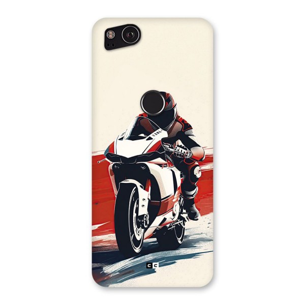 Motosport Rider Back Case for Google Pixel 2