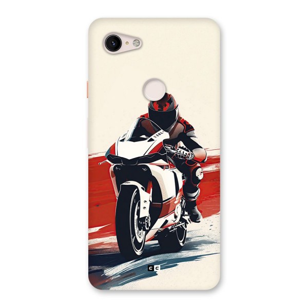 Motosport Rider Back Case for Google Pixel 3 XL