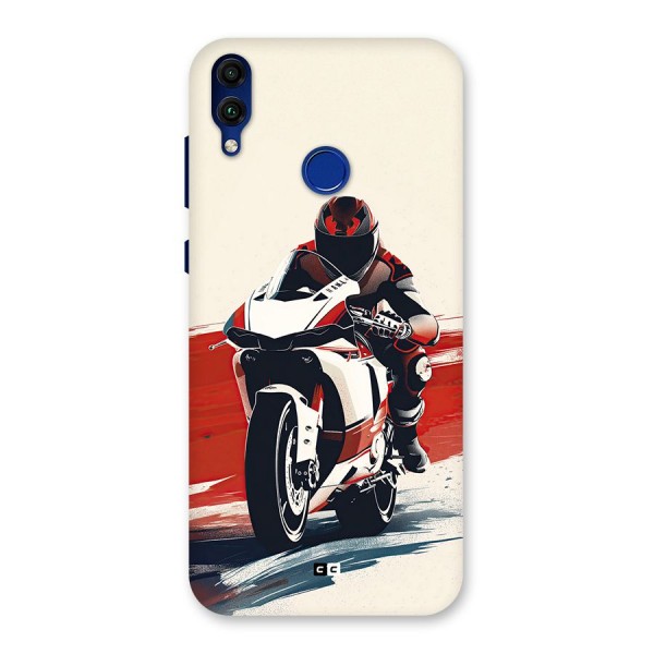 Motosport Rider Back Case for Honor 8C